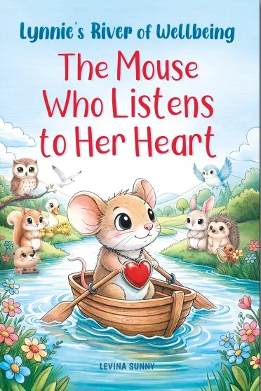 Lynnie's River of Wellbeing. The Mouse Who Listens to Her Heart book cover